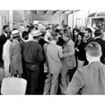 thumbnail image 1 of Freedom Riders-White & Black Students Arrive At A Bus Station In Montgomery History (24 x 18), 1 of 2