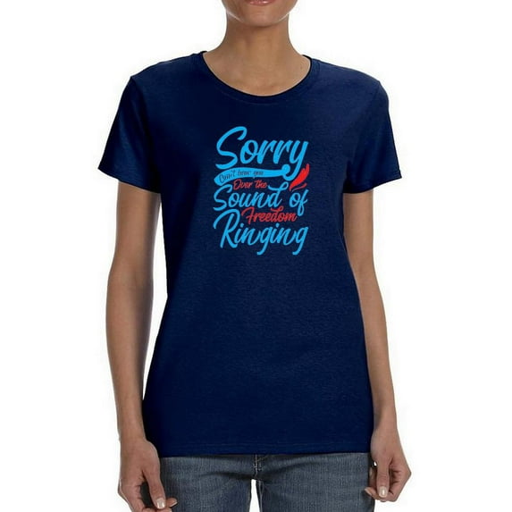 Freedom Ringing T-Shirt Women -Image by Shutterstock, Female 4X-Large