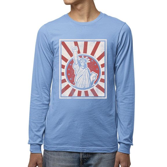 Freedom Rising Graphic Tee Long Sleeve Men's