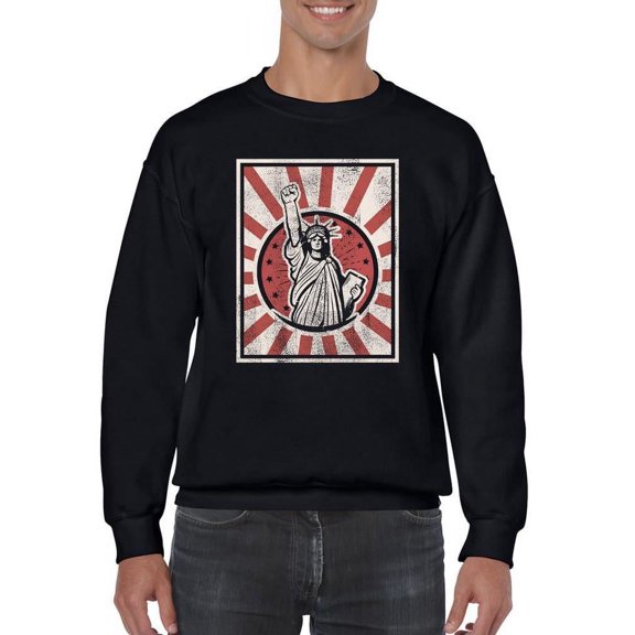 Freedom Rising Graphic Tee Sweatshirt Men's