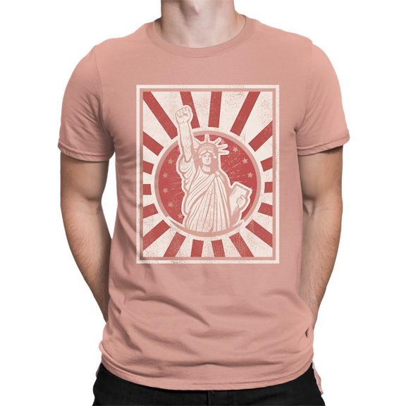 Freedom Rising Graphic Tee T-shirt Color Men's