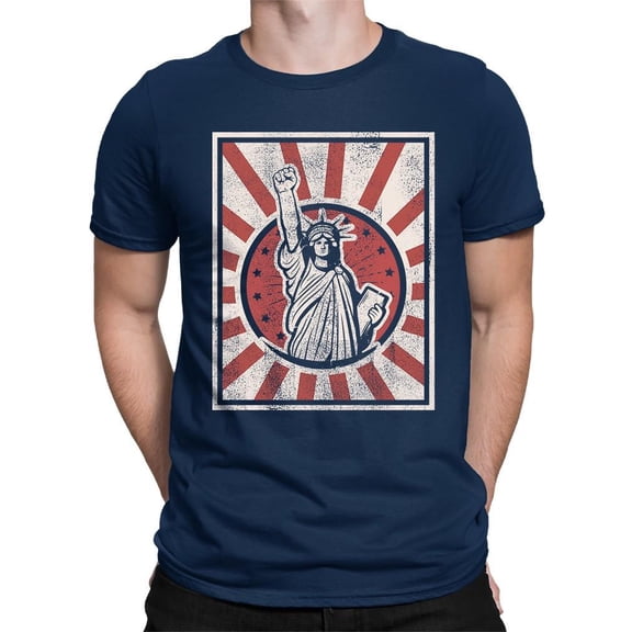 Freedom Rising Graphic Tee T-shirt Color Men's