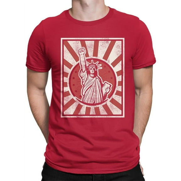 Freedom Rising Graphic Tee T-shirt Color Men's
