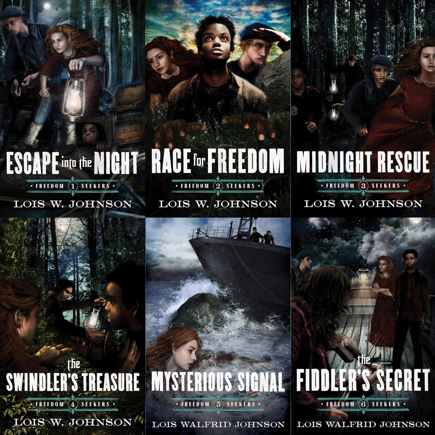 Freedom Seekers Series Books 16 Escape Into the Night, Race