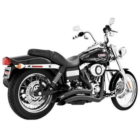 Freedom Performance Sharp Curve Radius Full Exhaust Without Tip Black #HD00259