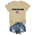 thumbnail image 1 of Freedom Shirt Freedom Tshirt For Women Men Pray Shirt Support American Values Tshirt, 1 of 8