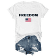 thumbnail image 1 of Freedom Shirt Freedom Tshirt For Women Men Pray Shirt Support American Values Tshirt, 1 of 8