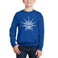 thumbnail image 1 of Freedom Skull - Boy's Word Art Crewneck Sweatshirt, 1 of 3