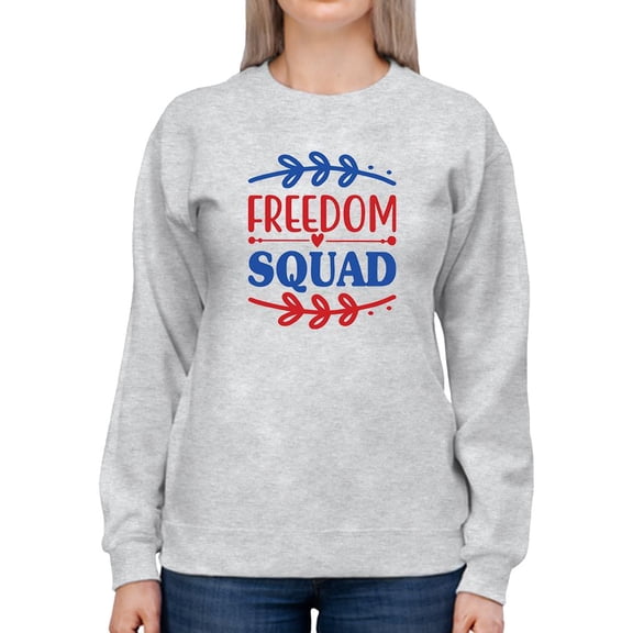 Freedom Squad W Garland Sweatshirt Women -Image by Shutterstock, Female Medium