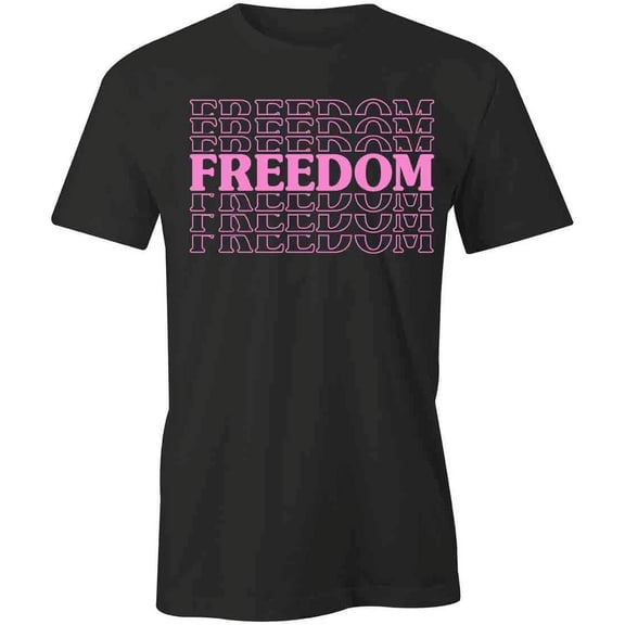 Freedom T-Shirt | Patriotic American Black Tee Gift