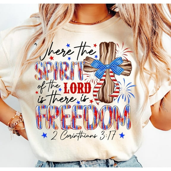Freedom T-Shirt, Red White Blue USA Shirt, Patriotic Independence Day Top, 4th of July Outfit, Memorial Day Celebration Tee