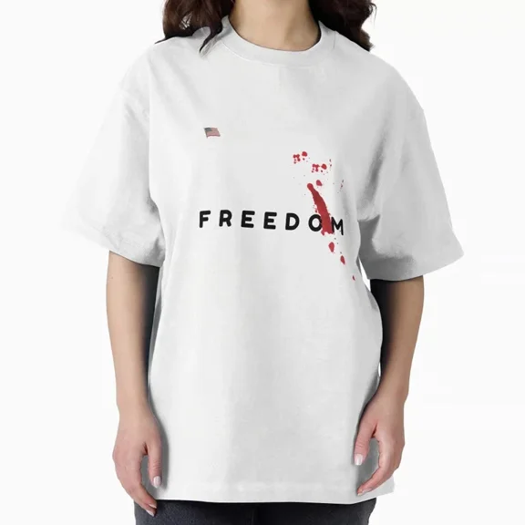 Freedom TShirt Oversized T-Shirt