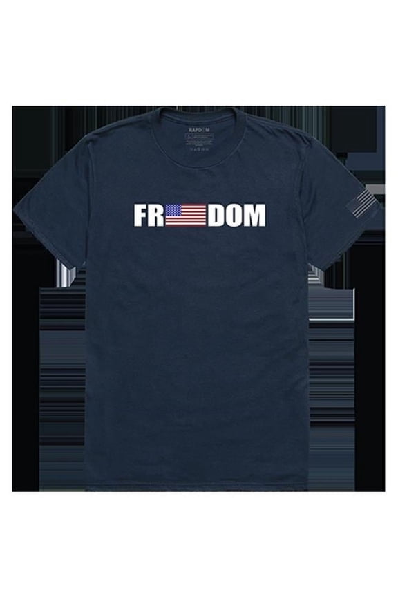 Freedom Tactical Graphic T-shirt, Navy - Medium