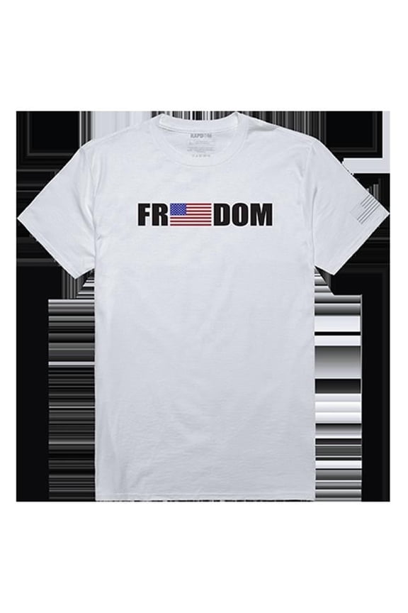 Freedom Tactical Graphic T-shirt, White - Small