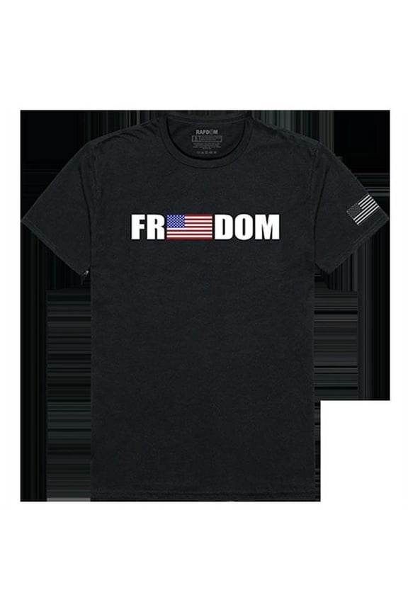 Freedom Tactical Graphics Tee - Black - 2X
