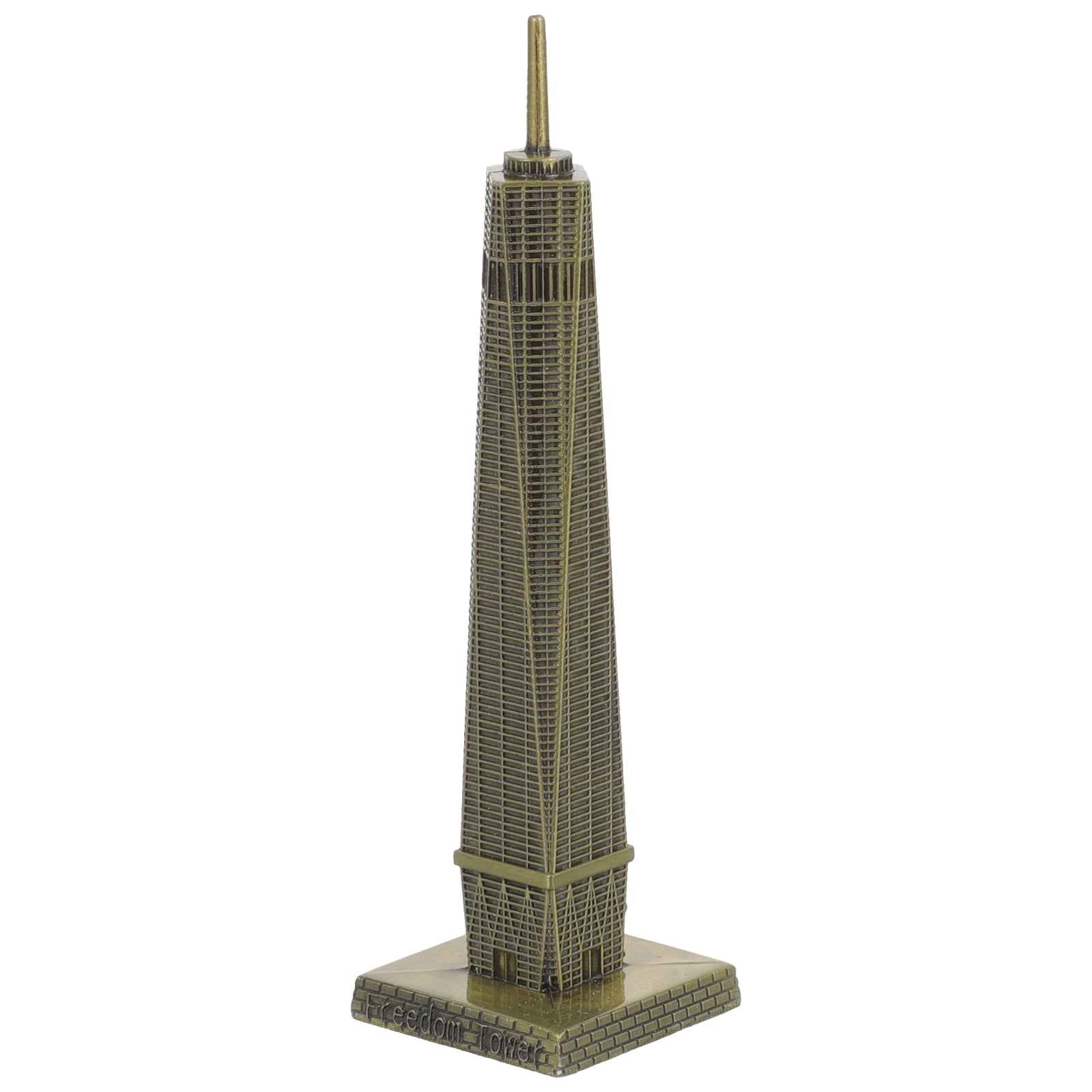 Freedom Tower Statue World Trade Center Freedom Tower Metal Statue ...