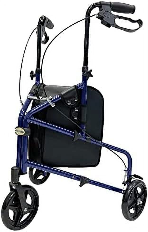 Freedom Ultralight Aluminum Walker for Seniors, Foldable, Rollator