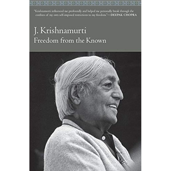 Pre-Owned Freedom from the Known (Paperback) 0060648082 9780060648084