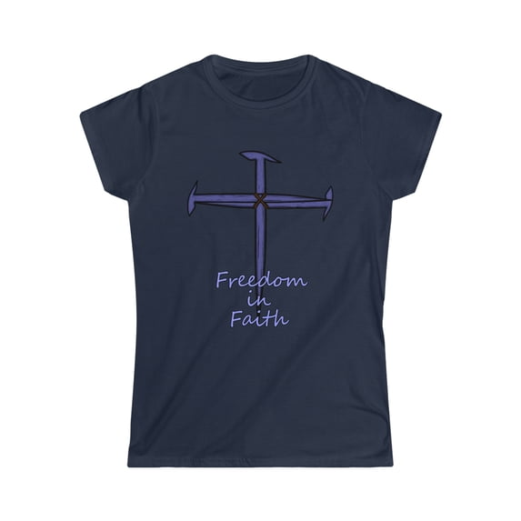 Freedom in Faith, Custom Hand Drawn Christian Art, Jesus Lives Loves You.