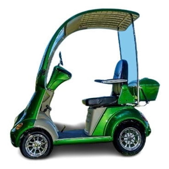 Freedom to Roam POWER-BUGGY DX Electric Golf Scooter with Canopy