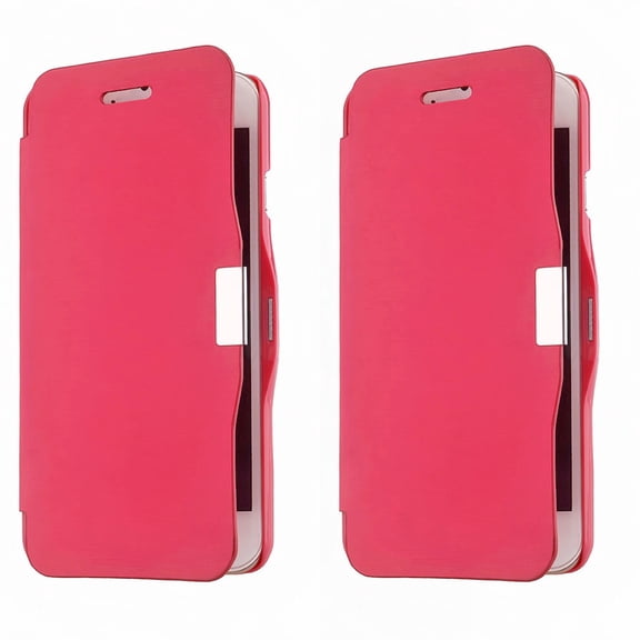 Freedomtech DualPro Case for Apple iPhone 6 Plus, 6s Plus | Shockproof Hard Shell Hybrid Dual-Layer Rugged Cover – Pink (2-Pack)