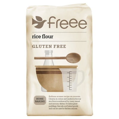 Freee Gluten Free Rice Flour 1kg, British Import (Pack of 2)