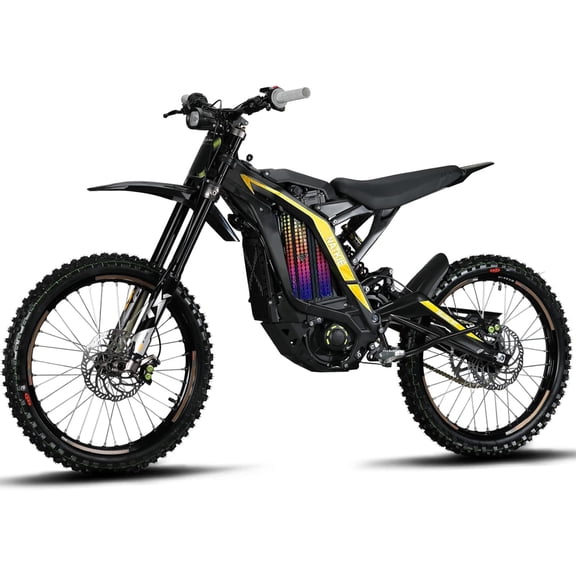 Freego Natkie N1 Electric Dirt Bike for Adults,8000W(Peak) Mid-Mounted Motor,72V/30AH,50MPH/75Miles Off Road Electric Motorcycle
