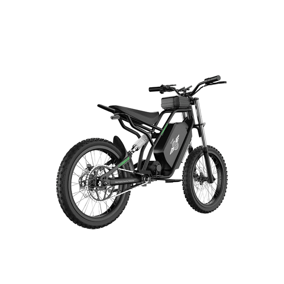 Freego Nova 3 All-Terrain Electric Dirt Bike - 3000W Peak Mid-Drive Motor, 60V/25Ah Battery, 17"×3" Fat Tires, Full Suspension Off‑Road/Dirt/Trail EBike, UL2849