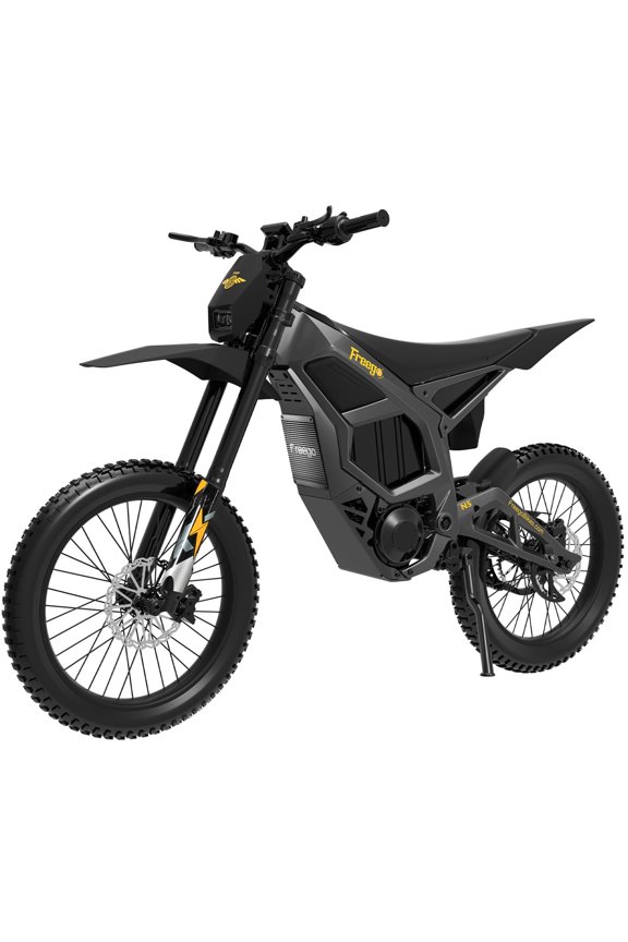 Nova 5 Electric Dirt Bike for Adults,8000W Peak MidDrive Motor,72V 40Ah Battery,Up to 53 MPH,Up to 70 Miles Range,Full Suspension,Hydraulic Disc Brakes