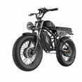 thumbnail image 1 of Freego Shotgun Flash F3 Pro Max,  Electric Bike for Adults, Dual Motor & Dual Battery, 2000W/48V/55Ah, 20"x4.0" Fat Tires Off Road Electric Bicycle with Removable Battery, 1 of 7