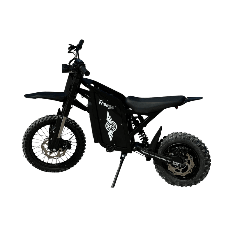 Freego X0 Electric Mini Bike for Teens and Adults, 3600W/60V 25Ah/40MPH,  265 lbs Max Load Lightweight Mountainbike, 5’1”–5’9” Rider