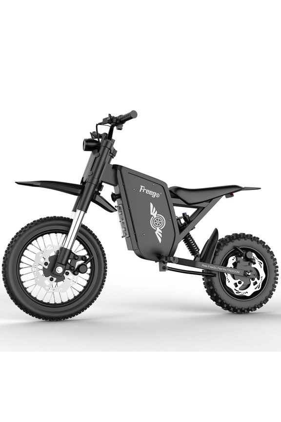 X0 Electric Off-Road Bike for Adults&Teens,3600W Peak Motor,60V 23Ah Battery,Up to 40 MPH,Hydraulic Disc Brakes,Full Suspension,14"/10" Motorcycle Tires