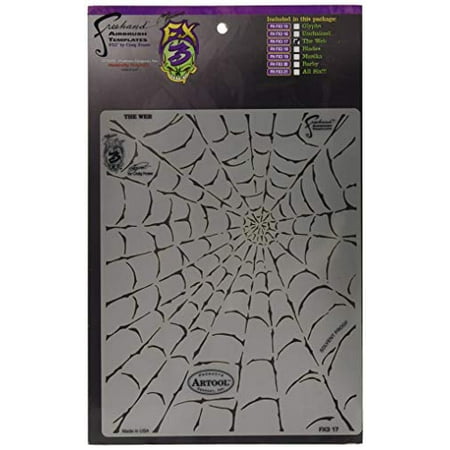 Freehand Airbrush Templates, Stencil The Web