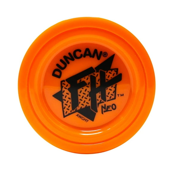 Freehand ONE Yo-Yo - Iconic Butterfly Shape - Polycarbonate YoYo (NEO Edition - Neon Orange)