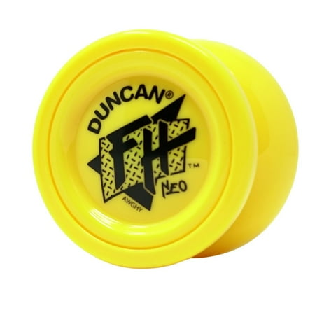 Freehand ONE Yo-Yo - Iconic Butterfly Shape - Polycarbonate YoYo (NEO Edition - Neon Yellow)