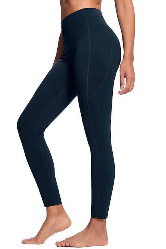 Tall Women's Yoga Leggings High Waist Workout Activewear Pants with Pockets