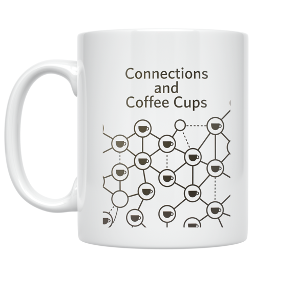 Freelance Networking Design - Professional Networker - 11 oz Ceramic Coffee Mug
