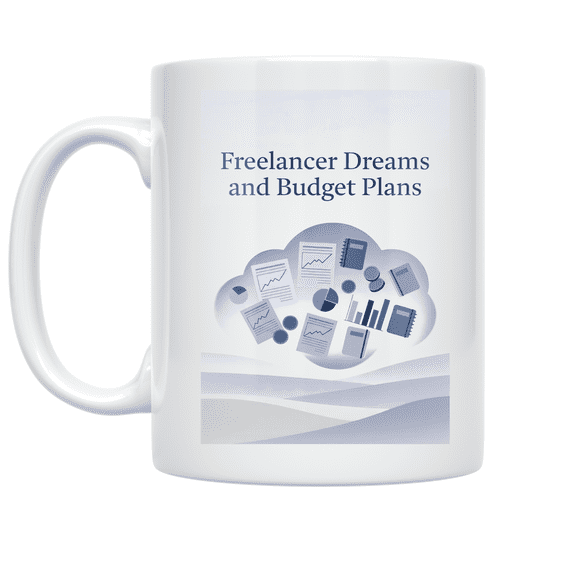 Freelancer Dreams and Budget Plans - Freelancer Enthusiast - 11 oz Ceramic Coffee Mug