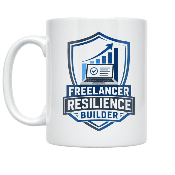 Freelancer Resilience Builder - Freelance Marketing Consultant - 11 oz Ceramic Coffee Mug