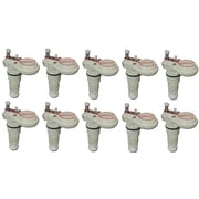Freeland FF Free-Flo Heavy-Duty Plastic No Float Automatic Livestock Watering Shutoff Valve - Quantity of 10
