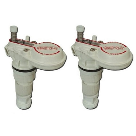 Freeland FF Free-Flo Heavy-Duty Plastic No Float Automatic Livestock Watering Shutoff Valve - Quantity of 2