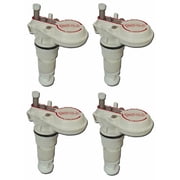 Freeland FF Free-Flo Heavy-Duty Plastic No Float Automatic Livestock Watering Shutoff Valve - Quantity of 4