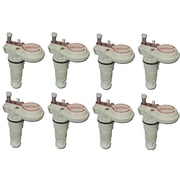 Freeland FF Free-Flo Heavy-Duty Plastic No Float Automatic Livestock Watering Shutoff Valve - Quantity of 8