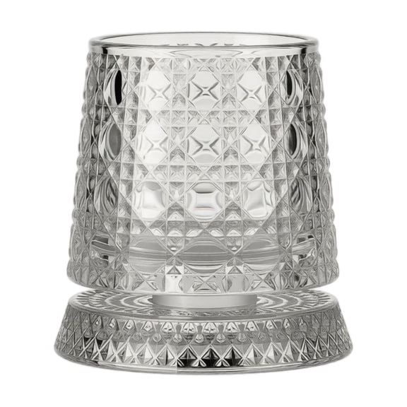 Freely Rotating Liquor Glass, Stylish Pattern Cocktail Cup, Classic Drinking Vessel for Alcohol Drinks