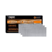 Freeman 18-Gauge 1-1/2" Glue Collated Brad Nails (5000 Count)