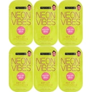 Freeman NEON VIBES GET LIT ILLUMINATING Goji Berry Peel-Off Mask, 6 Count