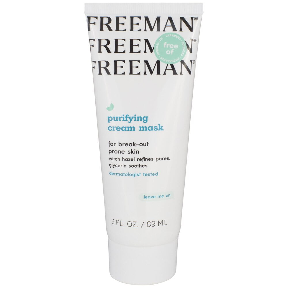 Freeman Beauty, Purifying Cream Beauty Mask, 3 fl oz