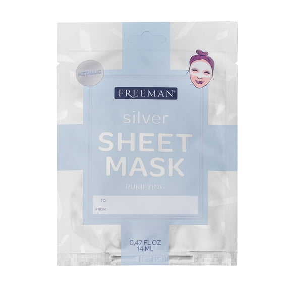 Freeman Cosmic Metallic Purifying Silver Sheet Mask