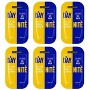 Freeman Day & Night Face Mask, Gel Skin Care Facial Masks for Women, Moisturizer and Cleaning Cream, 6 Count