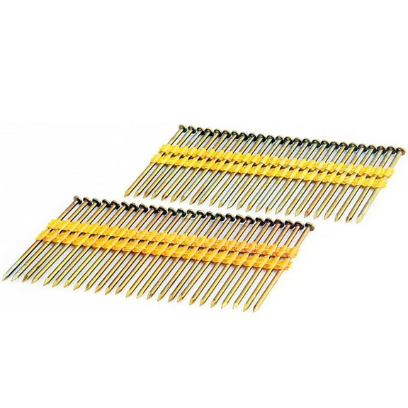 Freeman FR.131-3B 21 Degree .131" x 3" Plastic Collated Bright Finish Smooth Shank Full Round Head Framing Nails (2000 Count)